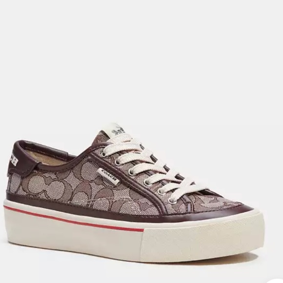 New Arrival🤎Coach Citysole Platform Sneaker - Picture 1 of 5
